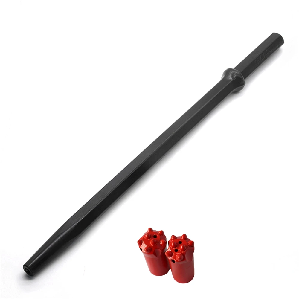 Professional carbide tipped round button 7 11 12 degree hardness tapered drill bit for wholesales