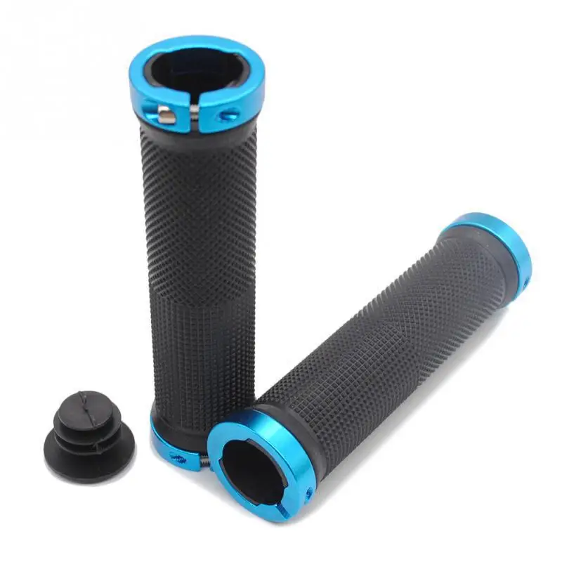 Superbsail 5 Colors Round Lock On Rubber Bicycle Handle Grip No Slip Road Bike Spare Parts