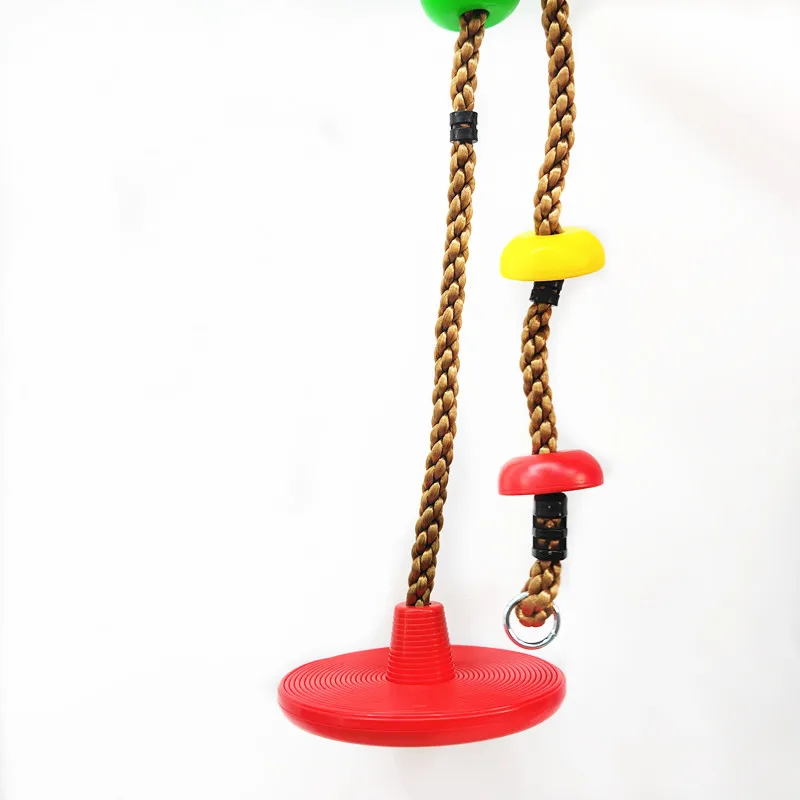 Jiayi plastic platforms nylon children rock tree outdoor climbing swing rope ladder for kids
