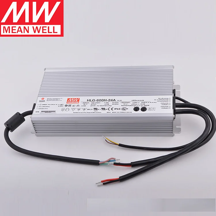 Meanwell HLG-600H-24 600W 24v AC-DC converter switching power supply