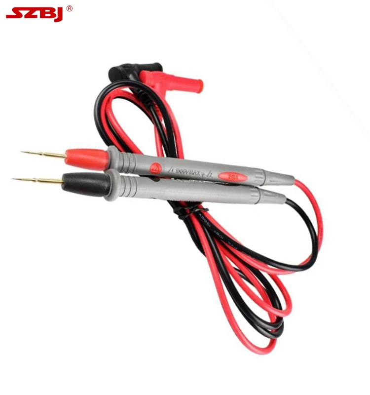  BM20AT 1000V 20A Silicone Probe Test Leads Wire Pen Universal Pin For Digital Multimeter Needle Tip Multi Meter