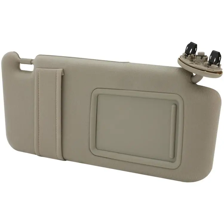 Passenger Right Side Beige Sun Car Visors For Toyota Camry Without Sunroof Without Light 2007- 2011 74310-06750-E0