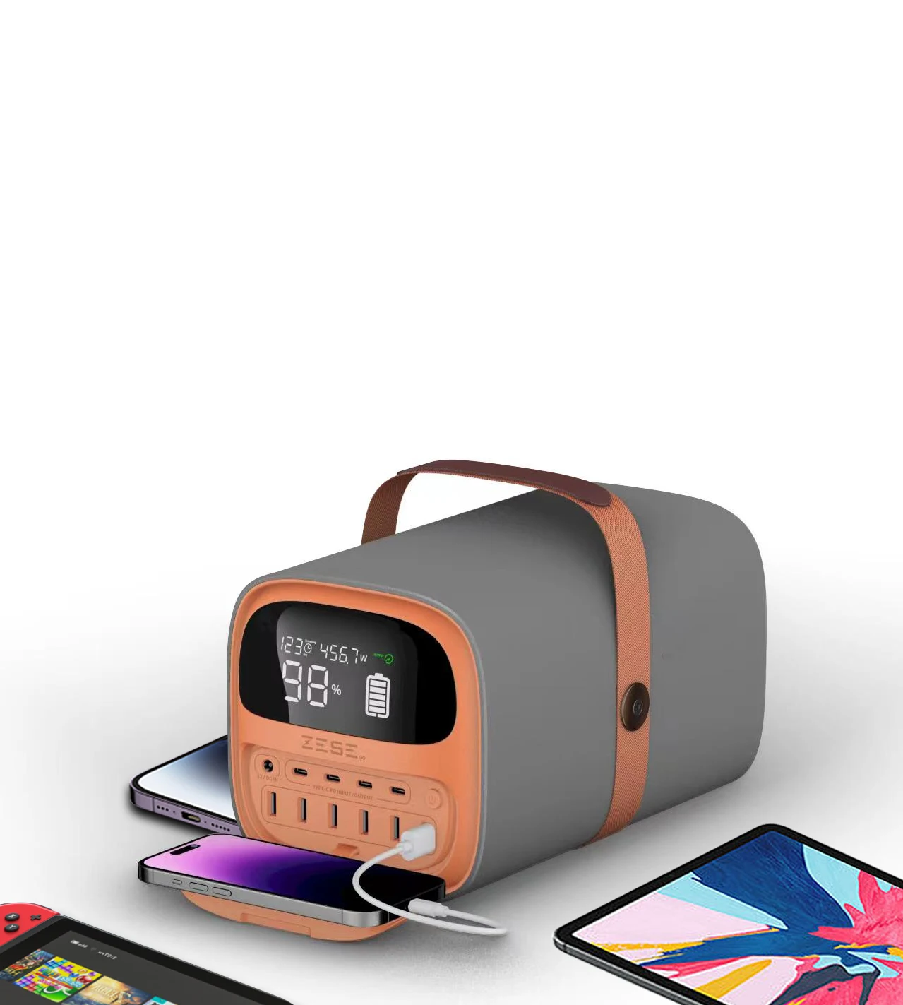Распродажа портативный накопитель энергии с 666Wh и type C для life power bank