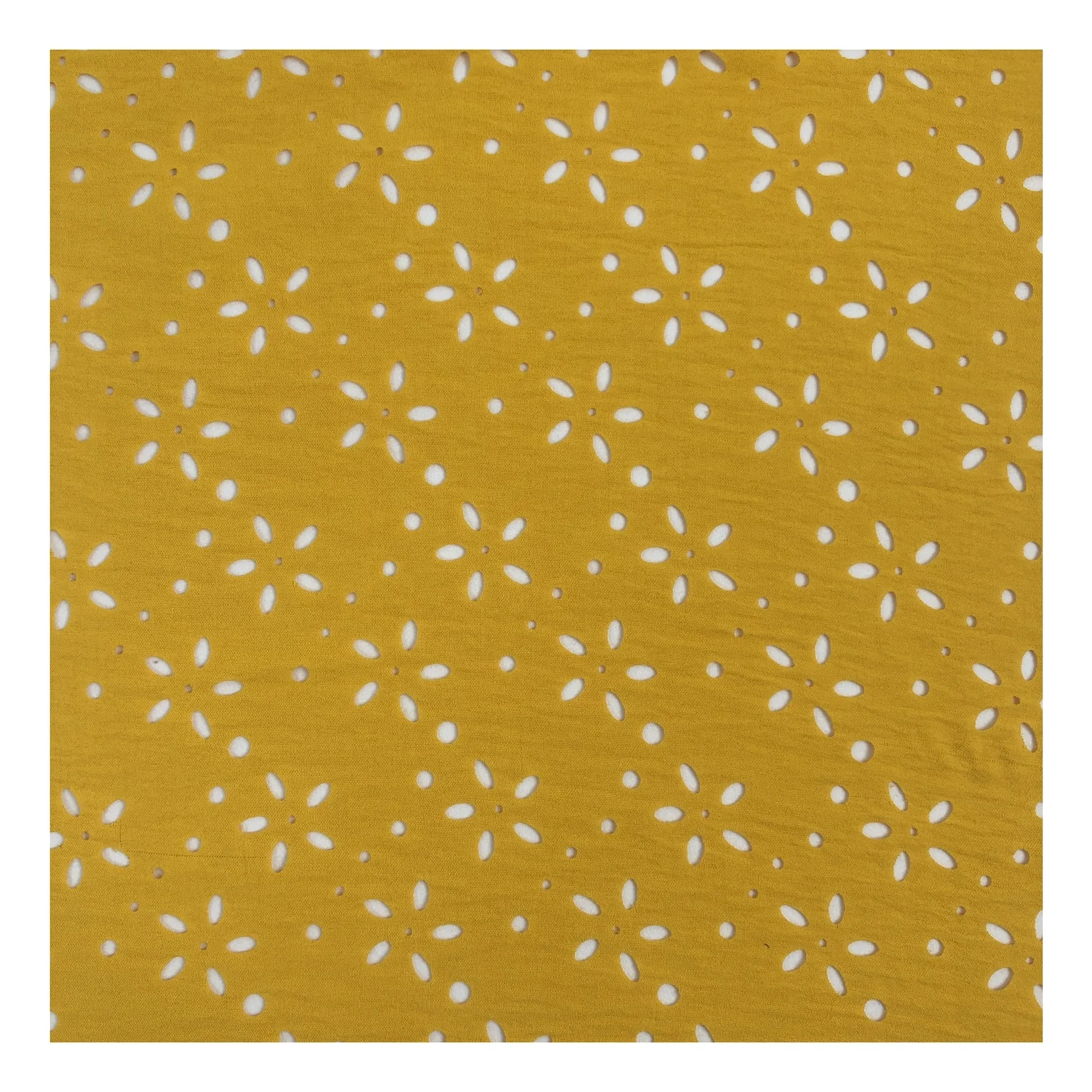 2021 hot sale soft Plain dye cut 100% CEY polyester linen look fabric woven fabric for fashion flower dress