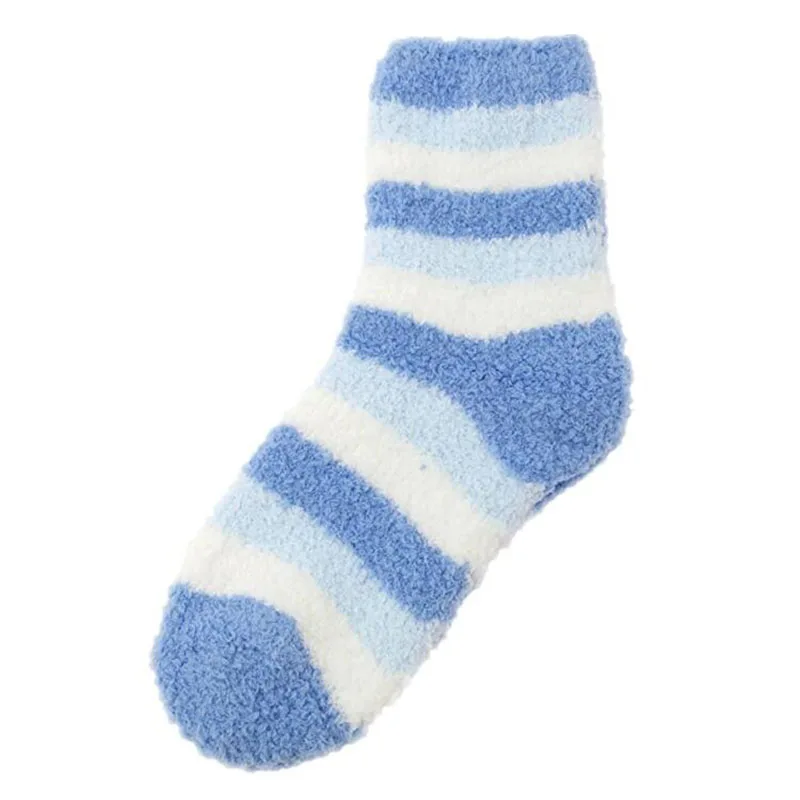 Women Cozy Cotton Socks Winter Sleep Bed Socks Floor Home Fluffy Socks Coral velvet Feet Warmer Christmas gift