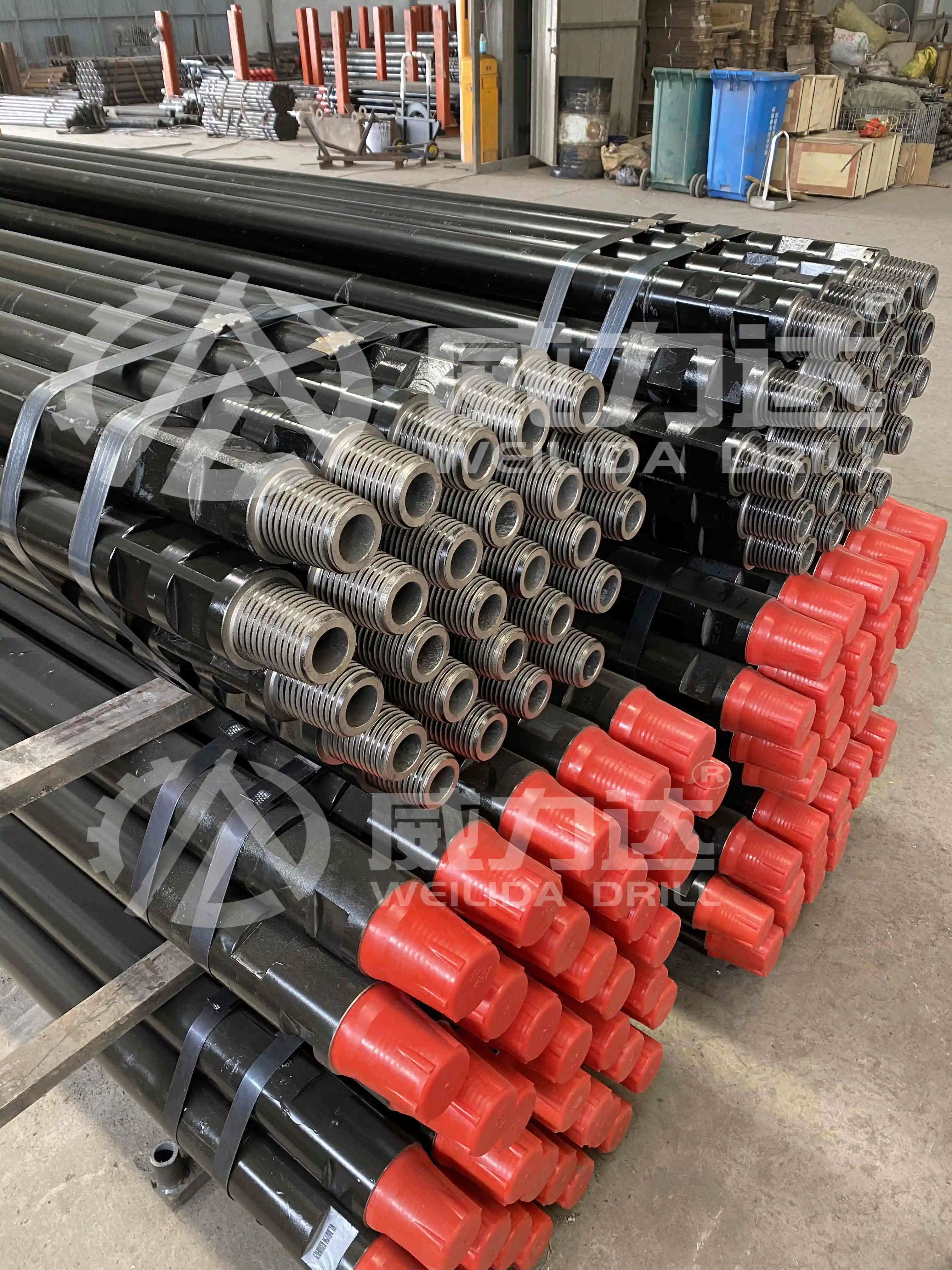 used for rock crushing DTH drill pipe water well drilling rods