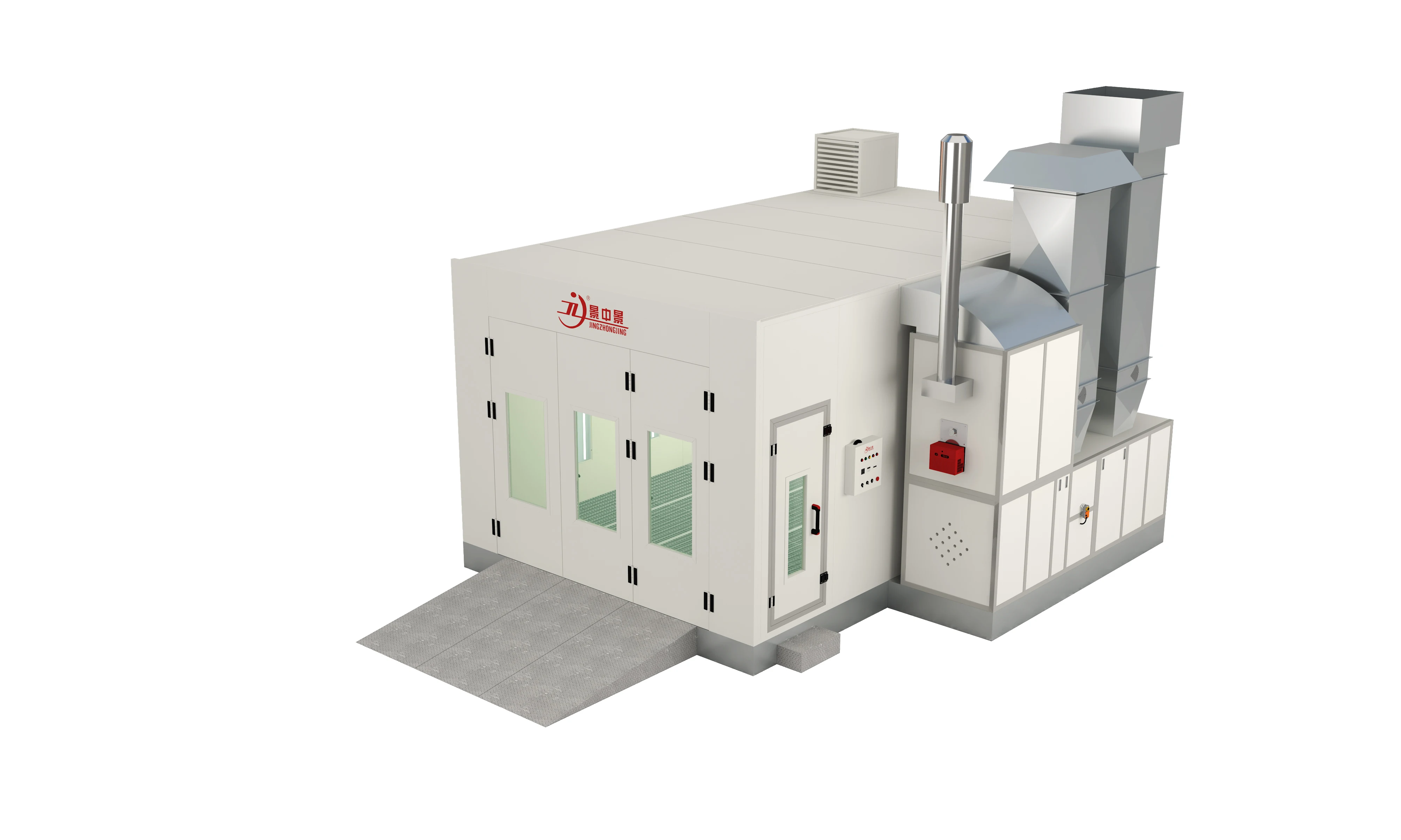 Electrical Infrared Heating System Furniture Painting Drying Room Furniture Spray Booth