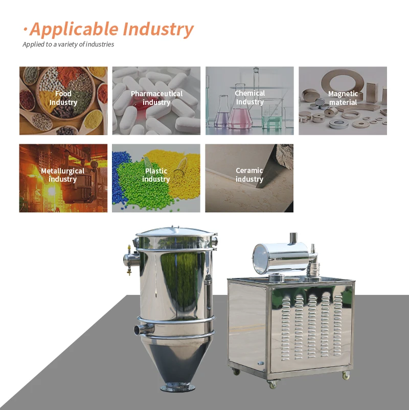 Industrial Automatic Conveyor Grain Powder Feeding Conveying Machine Pneumatic Vacuum Conveyor