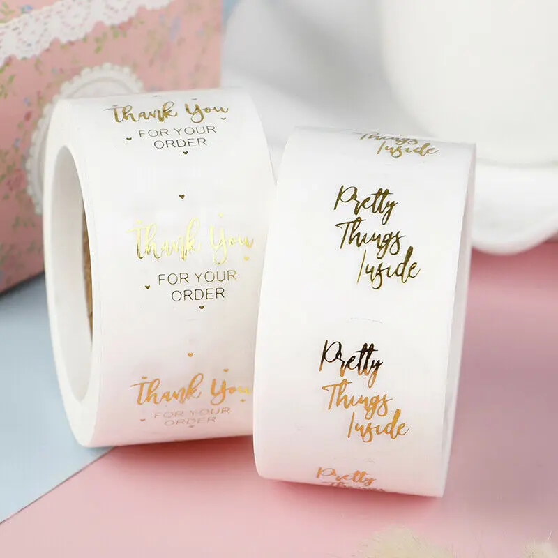 custom 3d pvc clear vinyl car stickers decals packaging private etiquette thank you vinyl transparent stickers