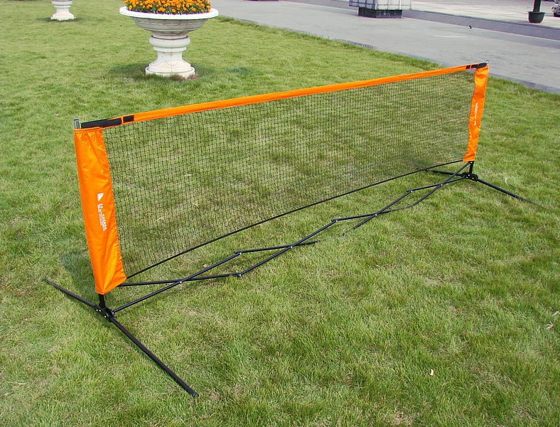 Portable Tennis Net,Stainless Steel Poles Badminton Net Set Adjustable Height with Carry Bag, for Volleyball, Pickleball,Soccer