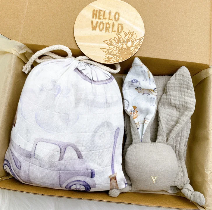 baby bath towel 100% cotton muslin baby bamboo muslin swaddle blanket for newborns baby gift box packing paper