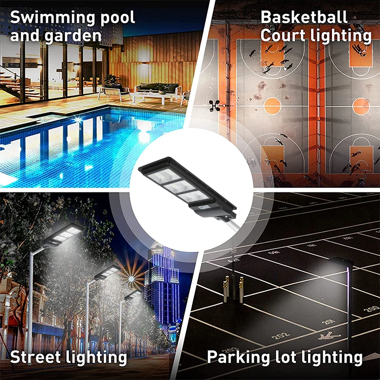 Waterproof Ip65 Outdoor Light Control Abs Housing 90w 120w 150w All In One Integrated Led Solar Street Lamp