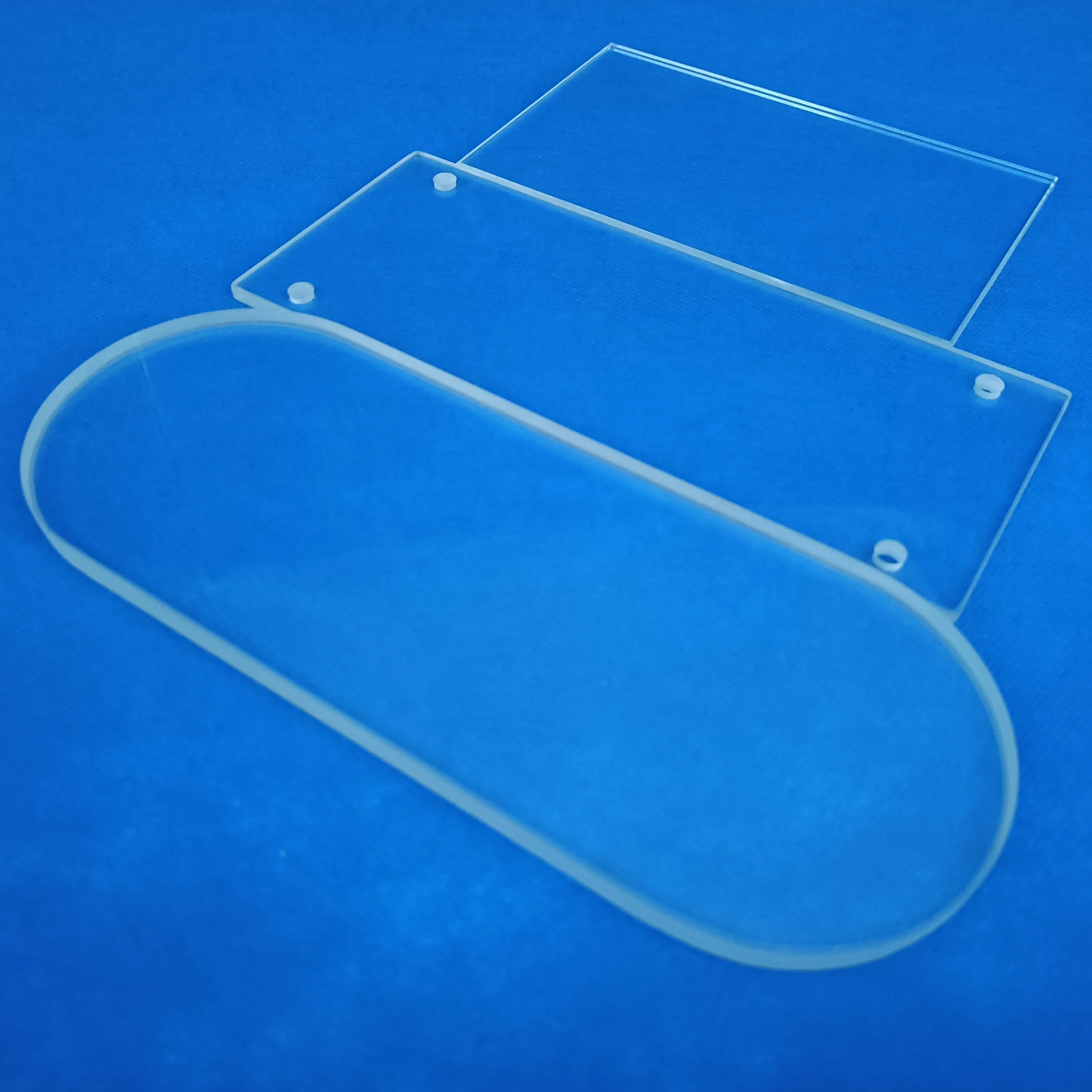 Custom Size Aluminosilicate gorilla Glass Panel for automatic and electric products 1mm aluminosilicate glass