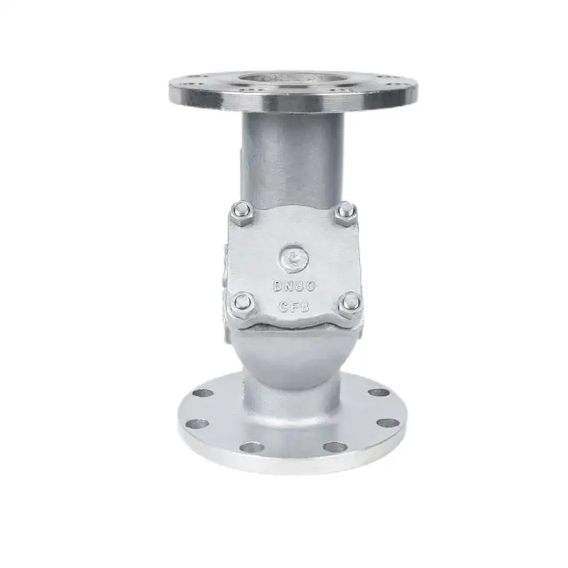 RTS factory price DN15 ~ DN250 stainless steel flange y-type filter, oil, gas and water filter element pipeline y-type filter