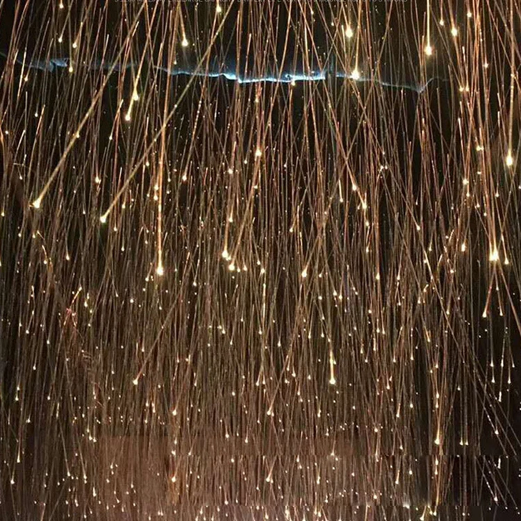 starry sky restaurant corridor hanging chandelier wedding decorations hotel bar led pendant light modern