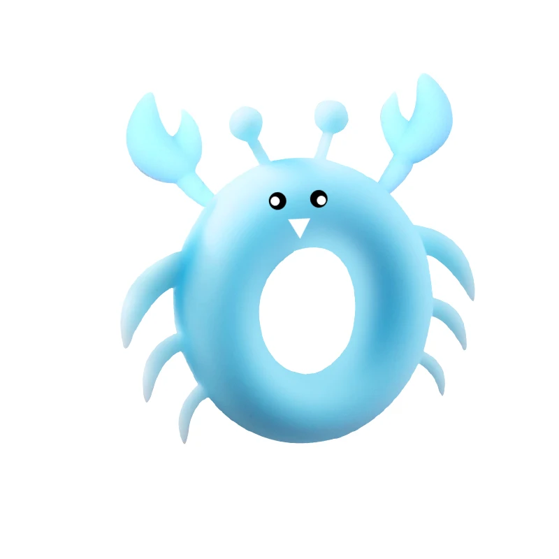 Crab-Shaped Multifunctional Silicone Ring Male and Female Adult Sex Product Delayed Ejaculation Penis Ring