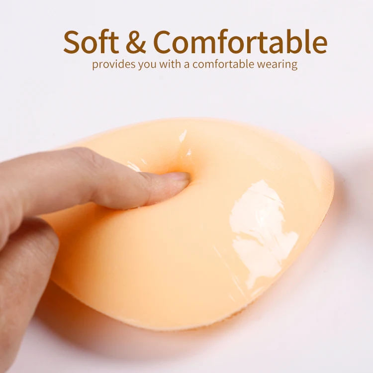 high quality thicken push up bra pad soft sponge breathable strong sticky reusable bra pads dark