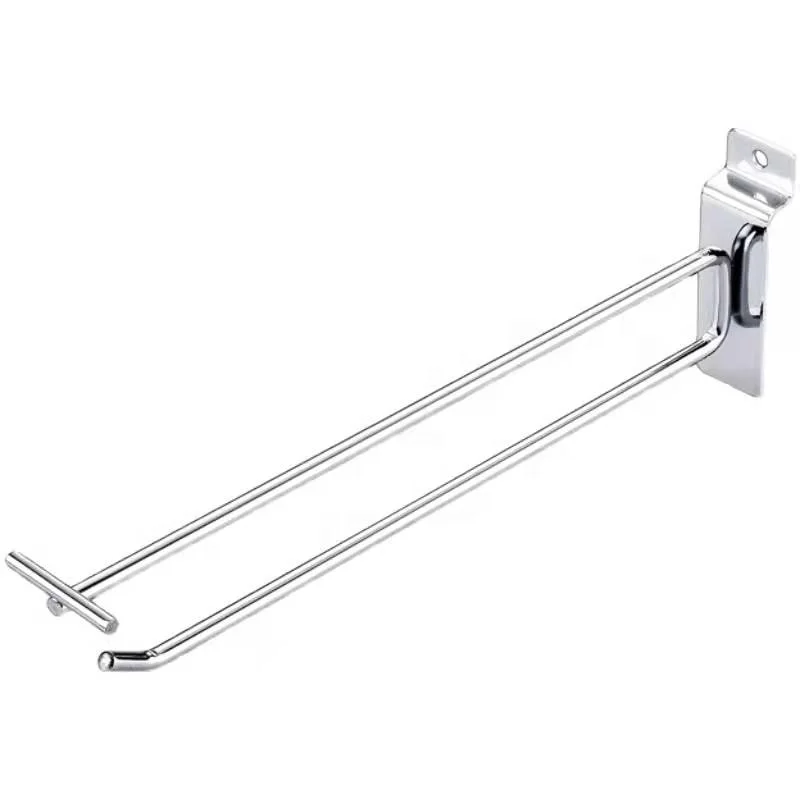 SLATWALL RACK HOOK groove plate single double line hook