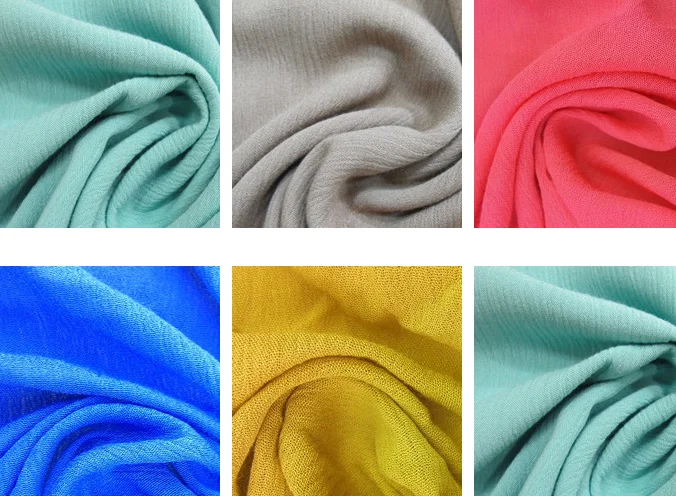 Over 20 years experience rayon 30*30 korean  crepe woven dyed fabric keqiao  china wholesale fabric