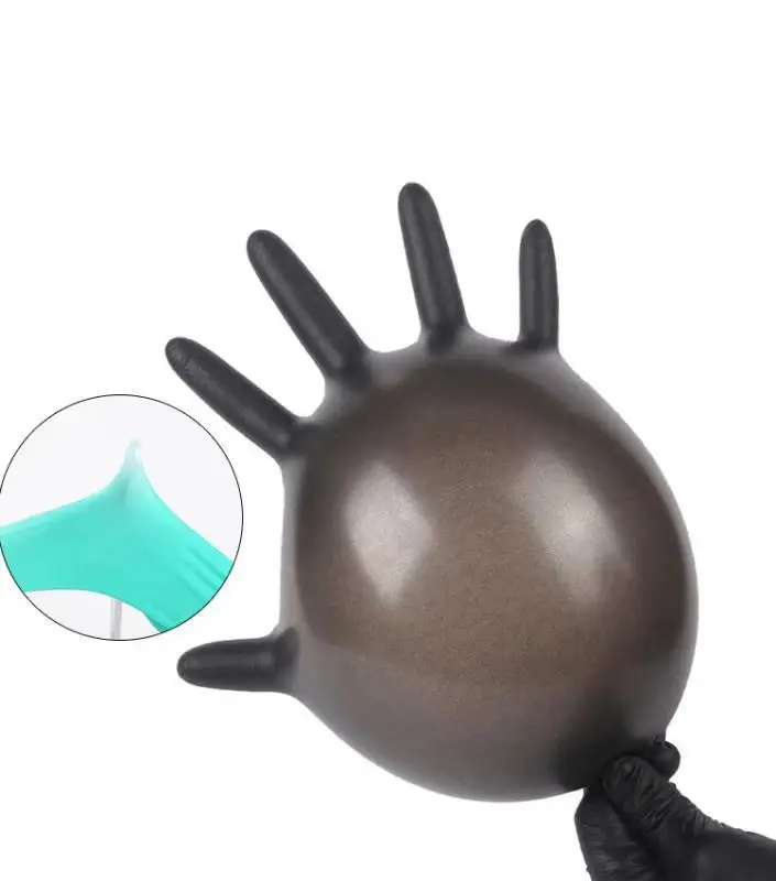 factory hot sale latex powder free glove guantes desechables de nitrilo xs uso medico disposable Nitrile gloves wholesale