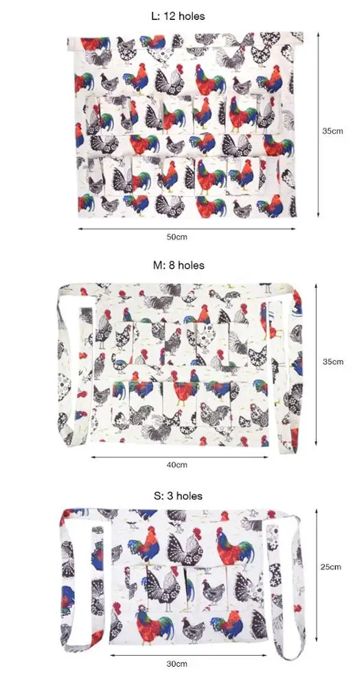 Epsilon Eggs Collecting Gathering Holding Apron For Family Chicken