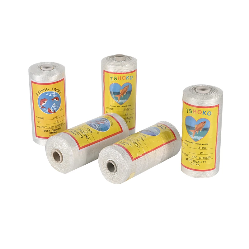 Плетеный шпагат из полиэстера, многонитевая рыболовная сеть, шпагат