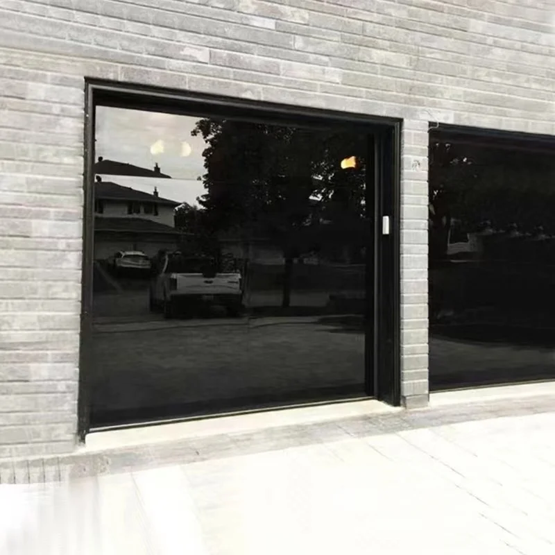 9x8 9x7 16x7 Modern Sectional Overhead Full View Aluminum Tempered Glass Panel Garage Door Price Plexiglass Garage Door