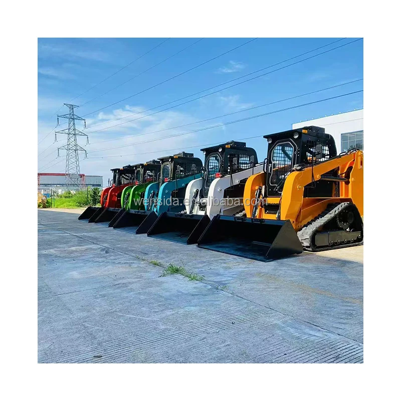 All-terrain loader/four-wheel steering skid steer loader/multi-purpose crawler skid steer loader