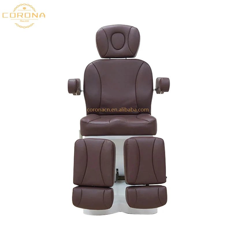 Luxury Beauty Salon Furniture Electric Facial Bed Chair Tattoo Medical Treatment Massage Table 5 Motors