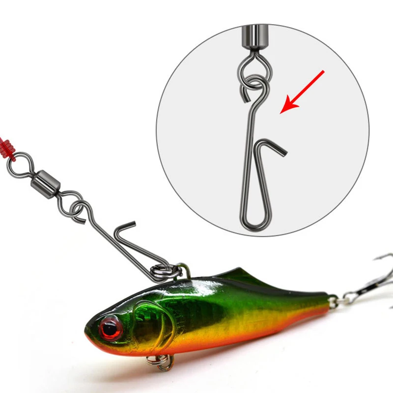 Sea Fishing snaps pin terminal Tackle Hook Connector Fishing Snap