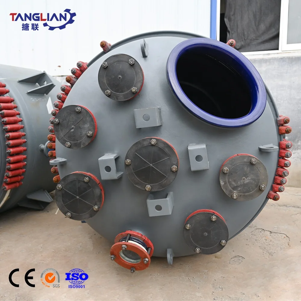 Агитирующий реактор типа 2000L K/AE со стеклянной облицовкой от производителя Tanglian