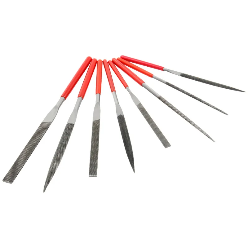 CNC 3*140mm/4*160mm/5*180mm industrial coarse tooth file model tool Diamond Metal Files Set high quality OEM