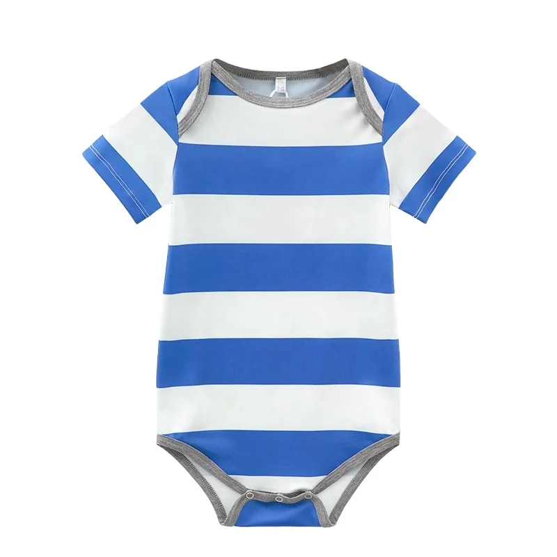 Custom Short Sleeve Baby Bodysuit Bloomer Rompers New Born Baby Pants Bamboo Pajamas Baby Jumpsuit