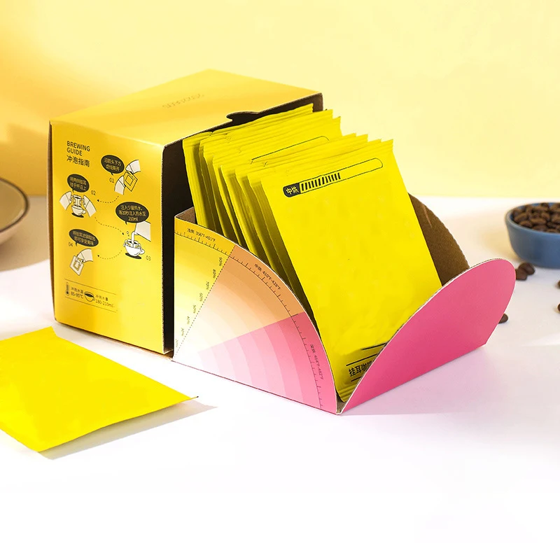 kraft paper boxestea boxes tuck end for coffee beans tea leaf packaging