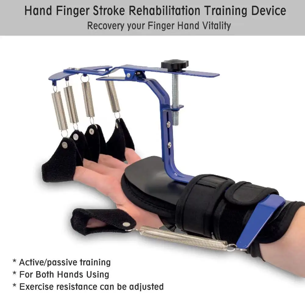 New Hand Function Finger Stroke Exercise Finger exerciser machine stroke rehabilitation equipment robotic hand rehabilitation