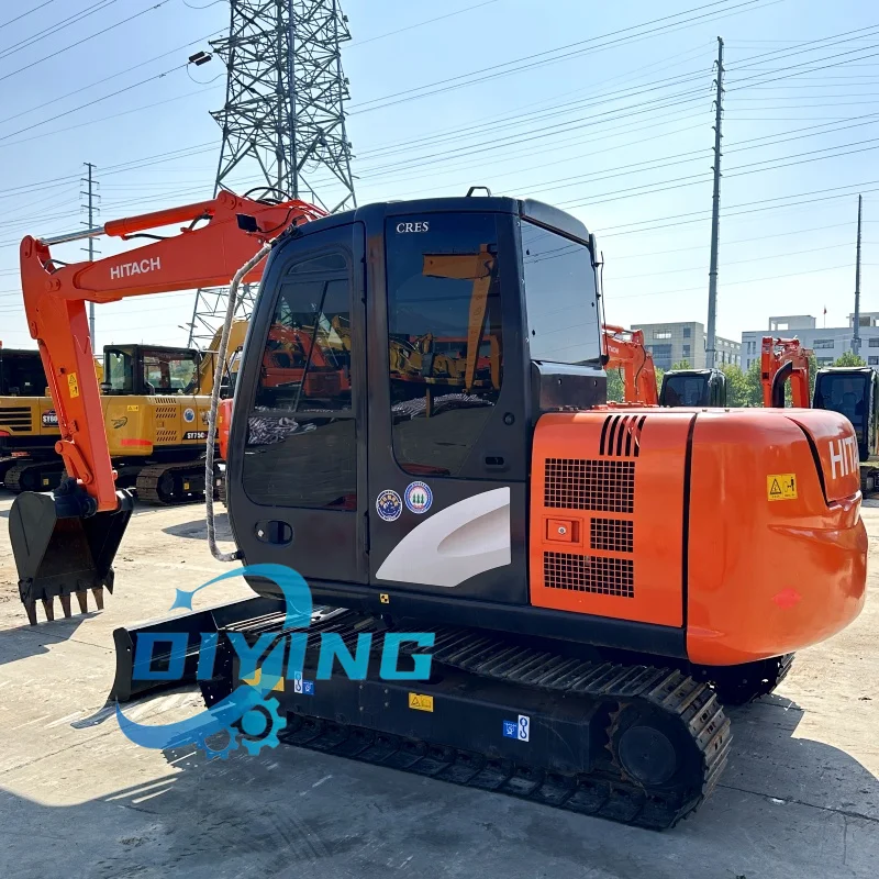 Diying Easy Operation 6t Подержанный мини-экскаватор Hitachi б/у zx60 70 экскаватор с молотком