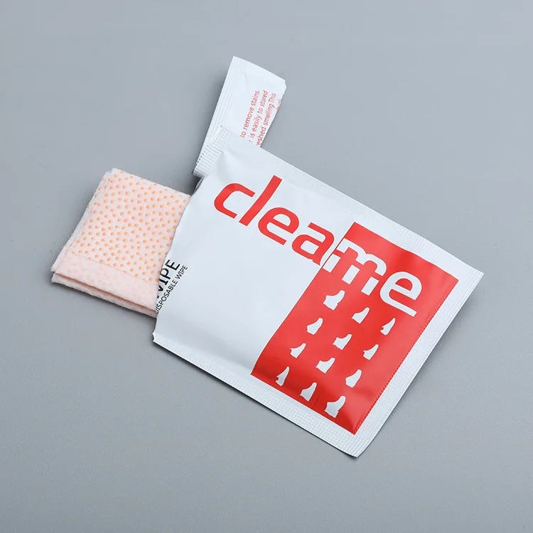 individual packed Casual shoe cleaning wet wipe wet tissue