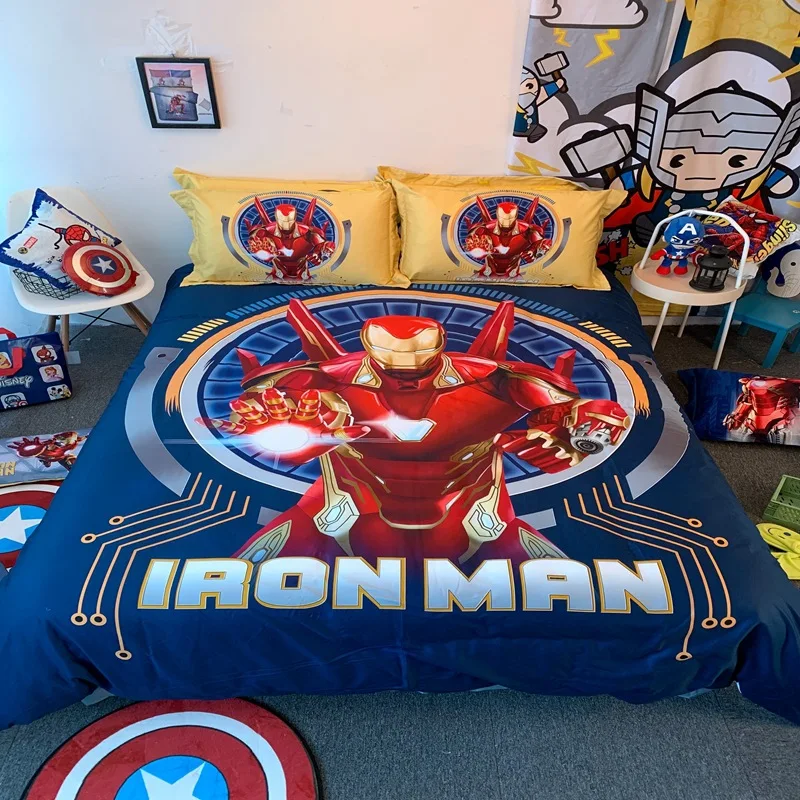 Printed Custom Microfiber Modern Bed Duvet Cover KidsBedding Sets