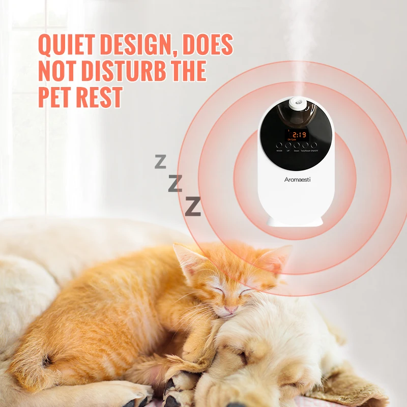 2023 Hot Sale Pet Deodorizer Automatic Timing Pet Deodorizing Spray Household Cat and Dog Urine Feces Body Odor Removal