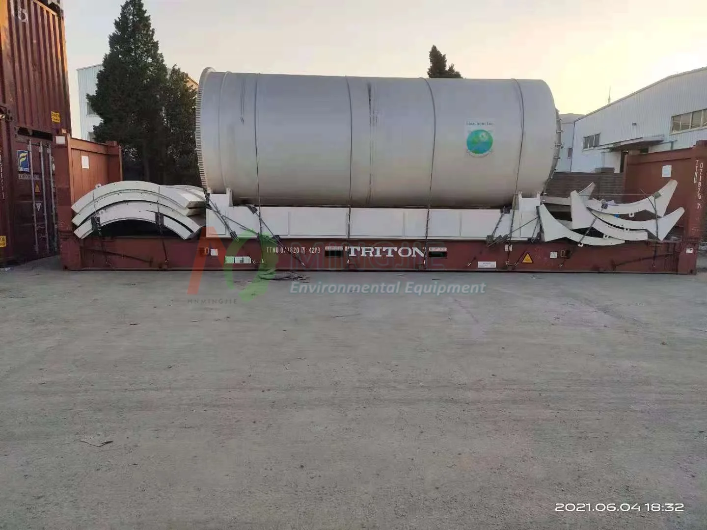 Mingjie Group Tyre Pyrolysis Equipment Pyrolysis Machine