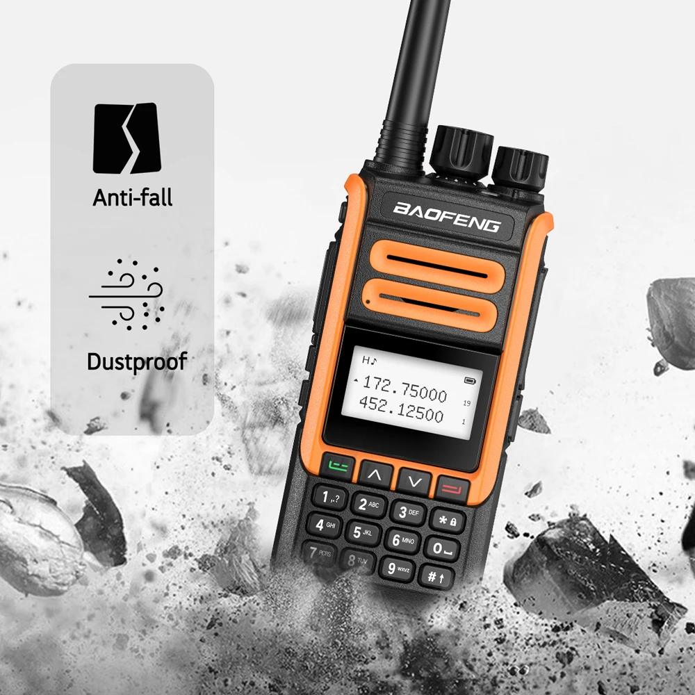 Baofeng UV-99 Walkie Talkie 10W High Power 8800mAh Ham Radios Dual Band UHF VHF Radios Transmitter UV-9R Plus Two Way Radio