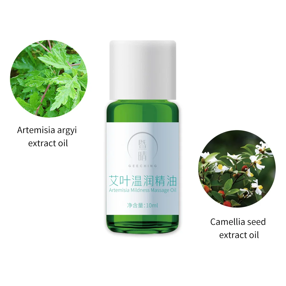 
Traditional Chinese Medicine Herbs Extract Artemisia Mildness Warming Body Massage Oil 