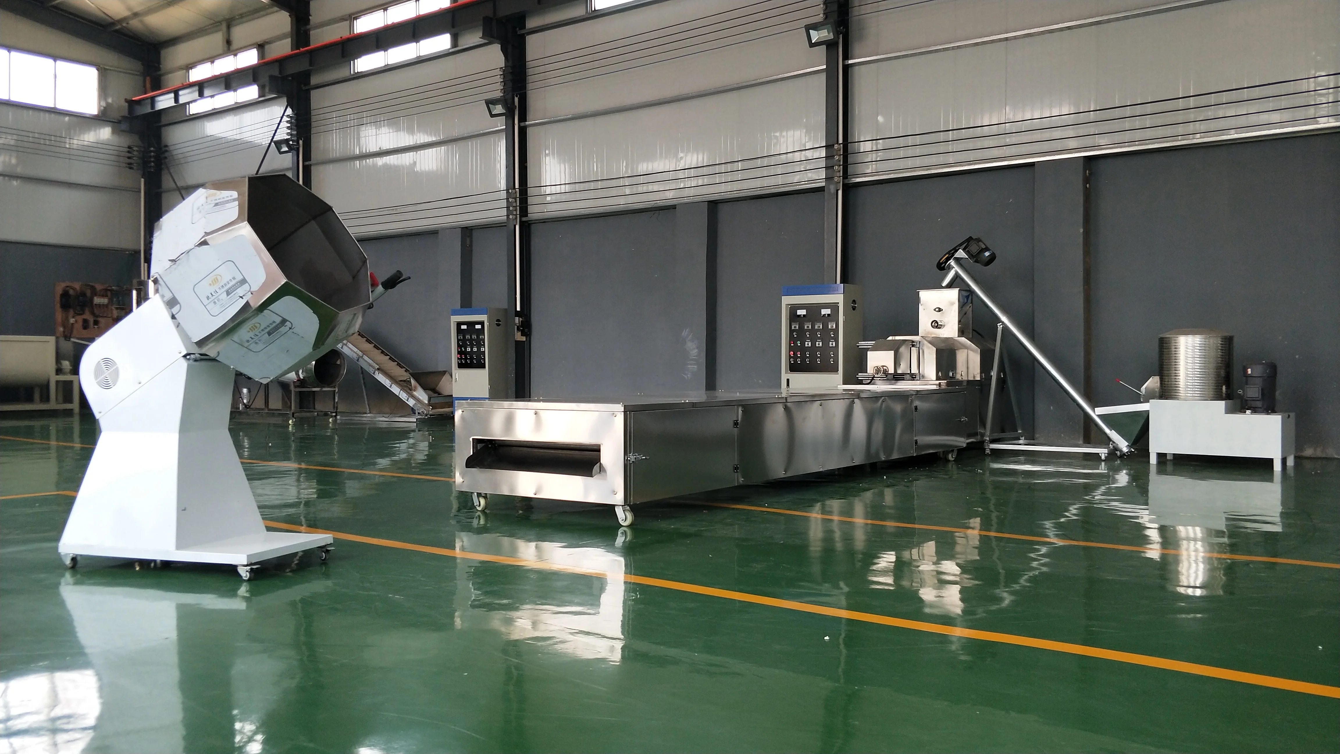 Hot sale feed extruder production line fish feed Dog food and cat food pellet machine floating feed extruder machine