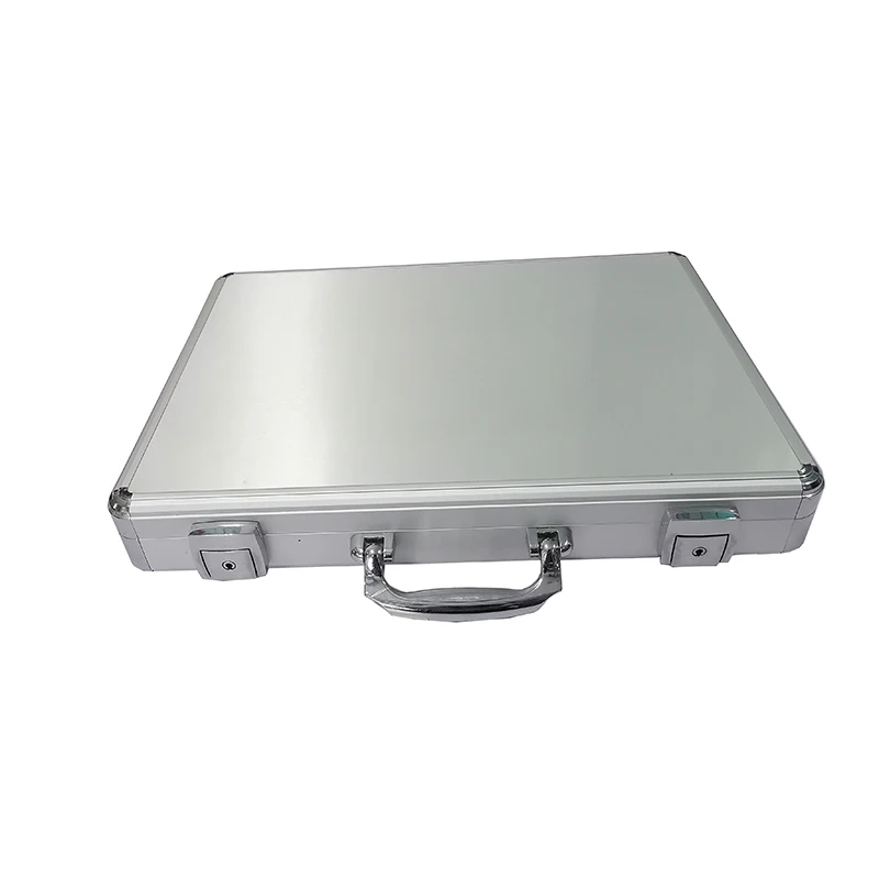 
17 Inch Silver Laptop Aluminum Attache Cases for Men 