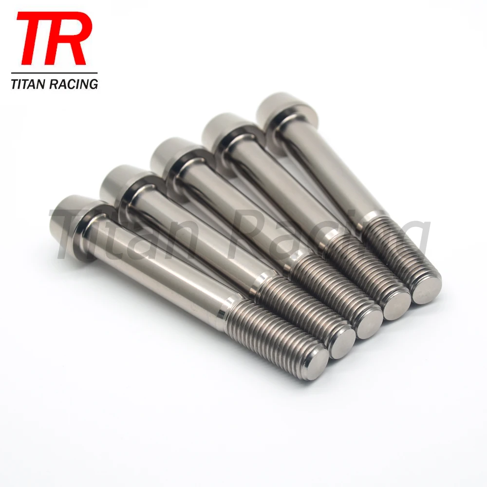 DIN912 taper M5 M6 M8 M10 gr5 titanium tapered head allen bolt for motor