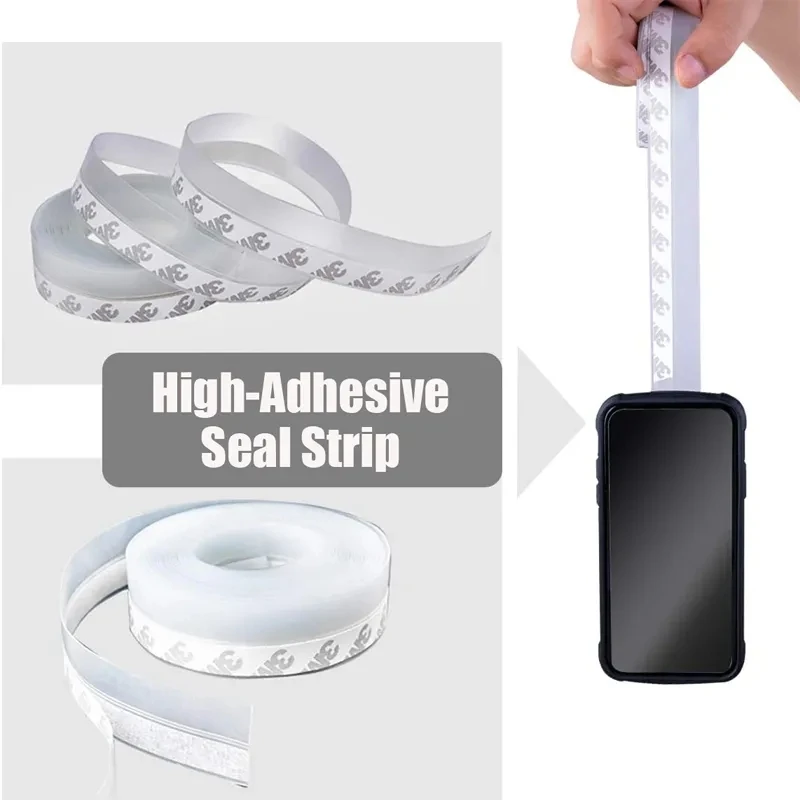 2023 Newest Self Adhesive Door Window Windshield Sealing Tape Bottom Draft Stopper seal