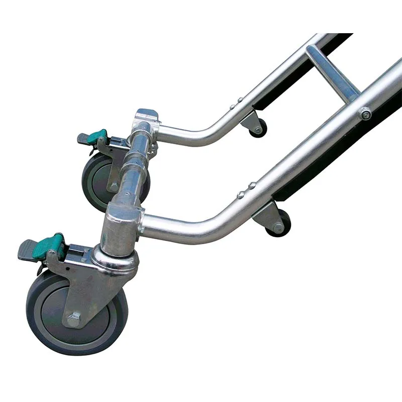 ES-2D Emergency Hospital Aluminum Ambulance Stretcher Trolley