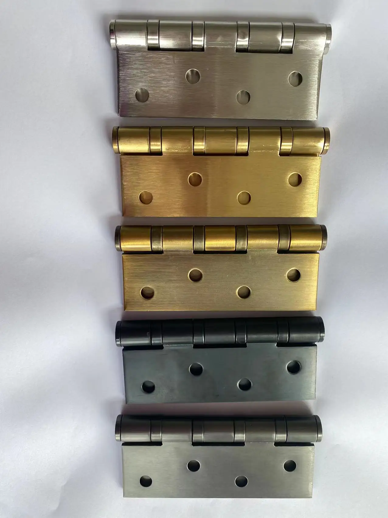 Factory wholesales 4 5 6 inches flat open butt hinge stainless steel ball bearing hinge for door and window doors hardwares