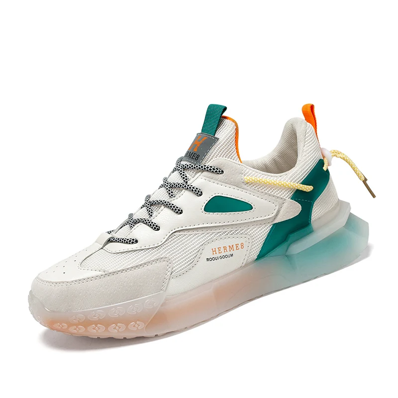 
Summer Men Color Combination Multi - Material Splicing Running Shoes Leisure Sports Shoes Multi The Latest Design 