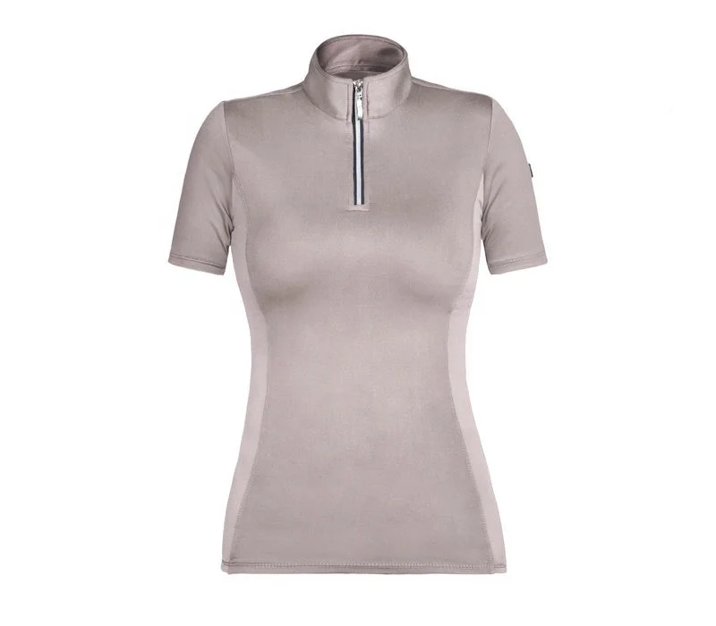 Light Weight New Arrival Equestrian Horse Riding Short Sleeve Base Layer Riding Top English Horse Racing Products from India